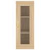 Stylish Highboard Sonoma Oak - 34.5x34x180 cm | Hipomarket