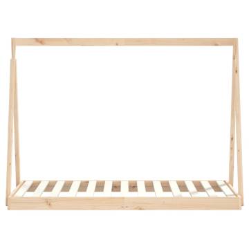 Kids Bed Frame 80x160 cm - Solid Wood Pine | Hipomarket