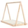 Kids Bed Frame 80x160 cm - Solid Wood Pine | Hipomarket