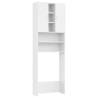 Washing Machine Cabinet White - Stylish Storage Solution