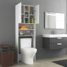 Washing Machine Cabinet White - Stylish Storage Solution