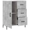 Concrete Grey Sideboard 69.5x34x90 cm - Stylish Storage Solution