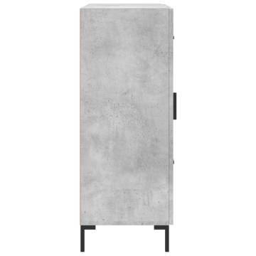 Concrete Grey Sideboard 69.5x34x90 cm - Stylish Storage Solution