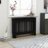 Radiator Cover Black 112x19x81.5 cm MDF Colour black Size 112 x 19 x 81.5 cm Quantity in Package 1 