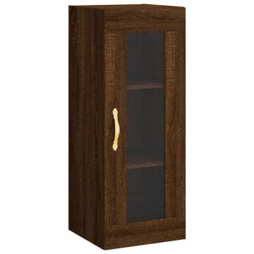 Highboard Brown Oak - Stylish Storage Solution | HipoMarket