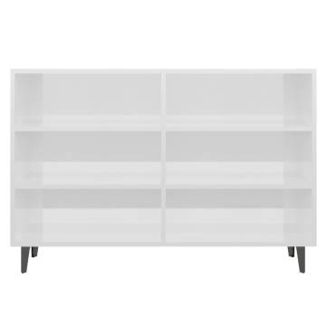 High Gloss White Sideboard - Stylish & Durable Storage Solution