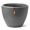 Capi Plant Vase Arc Granite Tapered Low 48x35 cm Anthracite Colour anthracite Size 48 x 35 cm Quantity in Package 1 