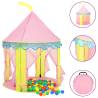 Children Play Tent with 250 Balls Pink 100x100x127 cm Colour multicolour Quantity in Package 1 