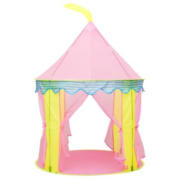 Children Play Tent with 250 Balls - Pink (100x100x127 cm)