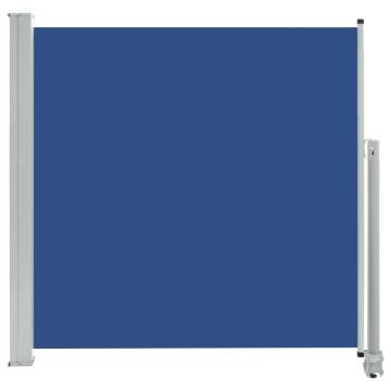 Patio Retractable Side Awning 160x300 cm - Blue Privacy Solution