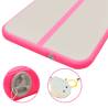 Inflatable Gymnastics Mat with Pump - 600x100x10 cm Pink