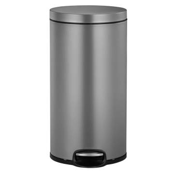 EKO Pedal Bin Serene 30 L Platinum - Stylish Waste Solution