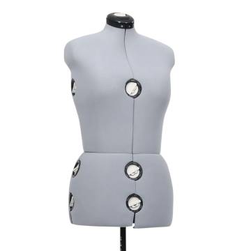 Adjustable Dress Form Female Grey M Size 40-46 | HipoMarket