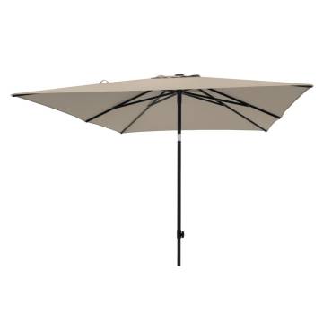 Madison Denia Ecru Parasol 200x200 cm | Stylish Garden Shade