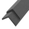 5 pcs Grey Decking Angle Trims WPC - Stylish Edge Solution