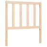 Solid Wood Bed Frame with Headboard - 100x200 cm | HipoMarket