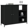 Stylish Black Sideboard - 100x33x75 cm | Hipomarket UK