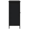 Stylish Black Sideboard - 100x33x75 cm | Hipomarket UK