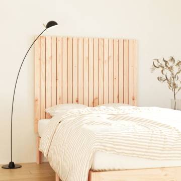 Solid Wood Pine Wall Headboard - 127.5x3x110 cm