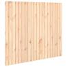 Solid Wood Pine Wall Headboard - 127.5x3x110 cm