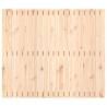 Solid Wood Pine Wall Headboard - 127.5x3x110 cm