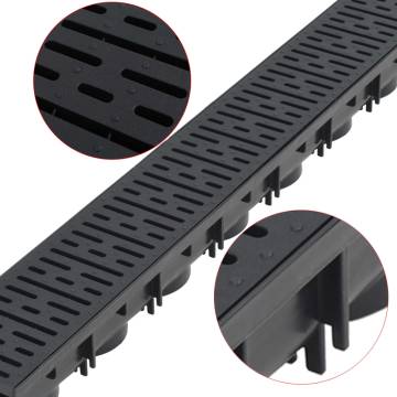 Drainage Channels Plastic 3m - Efficient Water Management