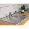 SCHÜTTE FALCON Chrome Sink Mixer with Pull-out Spray - Durable & Styl