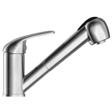 SCHÜTTE FALCON Chrome Sink Mixer with Pull-out Spray - Durable & Styl