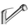 SCHÜTTE FALCON Chrome Sink Mixer with Pull-out Spray - Durable & Styl