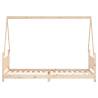 Kids Bed Frame 80x200 cm - Solid Wood Pine | HipoMarket