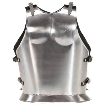 Roman Soldier Body Armour Cuirass Replica - LARP Silver Steel