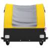 Bike Trailer Black & Yellow - 45 kg Iron | HipoMarket