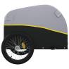 Bike Trailer Black & Yellow - 45 kg Iron | HipoMarket