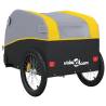 Bike Trailer Black & Yellow - 45 kg Iron | HipoMarket