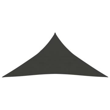 Sunshade Sail 5x6x6 m - Anthracite HDPE | HipoMarket