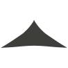 Sunshade Sail 5x6x6 m - Anthracite HDPE | HipoMarket