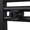 Black Towel Rail Radiator 500x764mm - Stylish & Functional