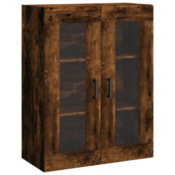 Wall Mounted Cabinet Smoked Oak - Stylish Storage Solution