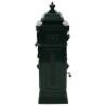 Vintage Green Aluminium Pillar Letterbox | Rustproof & Stylish