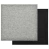 Carpet Floor Tiles 20 pcs 5 m² Light Grey - Durable & Stylish