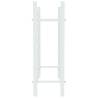 Wine Rack for 36 Bottles - Stylish White Metal Storage