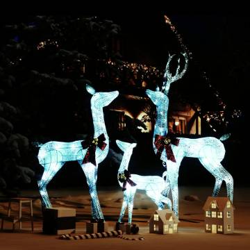 Reindeer Family Christmas Decoration - 201 LED Lights