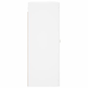 Wall Mounted Cabinet White 69.5x34x90 cm - Elegant Storage Solution