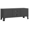 Industrial TV Cabinet Anthracite - Sturdy Metal Design