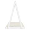 Kids Bed Frame White 90x200 cm Solid Pine - Hipomarket