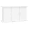 High Gloss White Aquarium Stand - 101x41x58 cm | HipoMarket