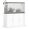 High Gloss White Aquarium Stand - 101x41x58 cm | HipoMarket