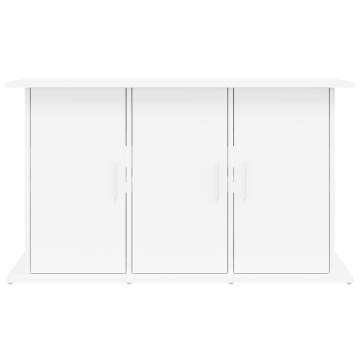 High Gloss White Aquarium Stand - 101x41x58 cm | HipoMarket