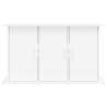 High Gloss White Aquarium Stand - 101x41x58 cm | HipoMarket