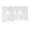 High Gloss White Aquarium Stand - 101x41x58 cm | HipoMarket